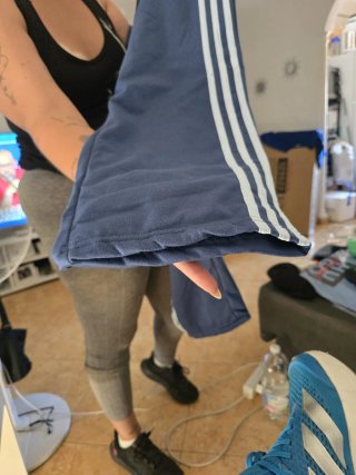 Conjunto deportivo Adidas mujer azul