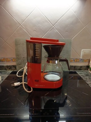 Cafetera Eléctrica Naranja