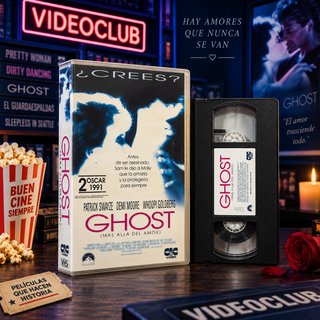 VHS Ghost (Más allá del amor) Patrick Swayze