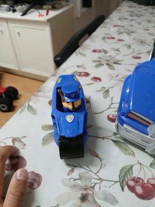 Juguete Coche Policía Azul