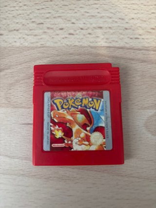 Pokemon Rojo Nintendo Game Boy RPG
