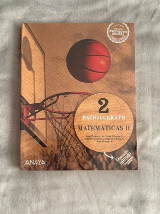 Libro Matemáticas II