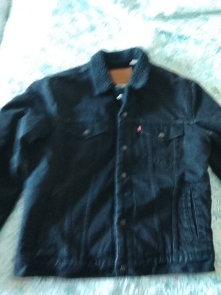 Cazadora Levi's Negra Borreguillo Talla M
