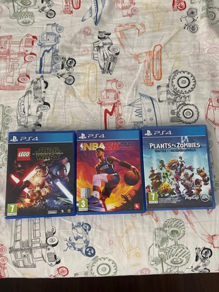 Pack Juegos PS4: LEGO Star Wars, NBA 2K23, PvZ