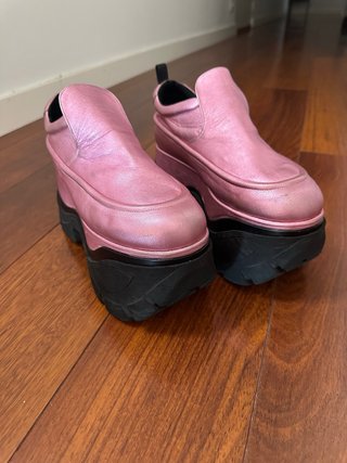 Zapatos After Barcelona Rosa/Negro