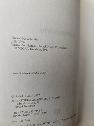 Crematorio (Primera edición)