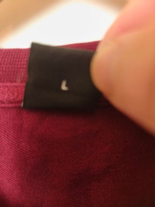 Camiseta Polo Boss Vino Talla L