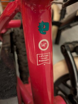 Bici infantil Conor Ray 14' rosa