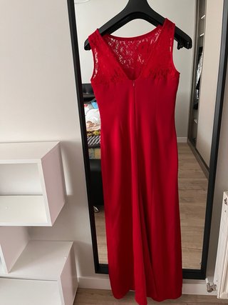 Vestido Rojo Ceremonia/Fiesta