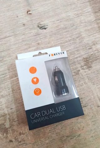 Caricabatterie Auto Doppia Usb Accendisigari