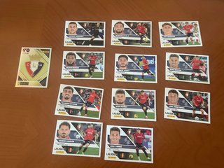 Lote cromos LaLiga Osasuna 23/27