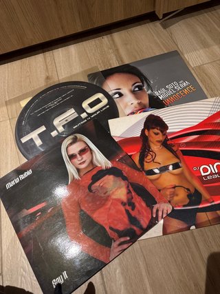 Pack Vinilos Dance Retro