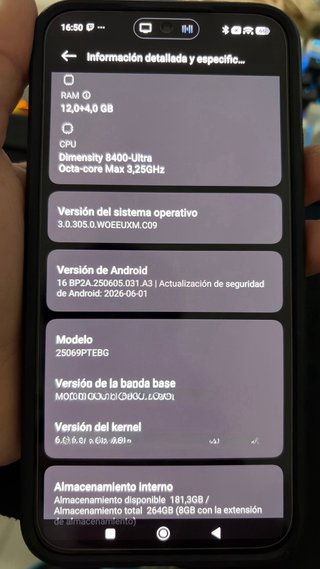 Xiaomi 15T 256GB Dorado