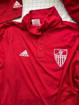 Ropa de Adidas Entrenamiento Segoviana Roja,