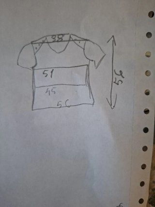 Camiseta de punto rayas marrón y blanco