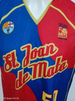Camiseta Basquet St Joan de Mata Catalunya