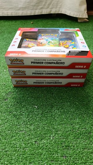 Pokemon Primer Compañero Serie 2 Pack x3 Español
