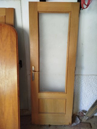 Puertas de madera maciza