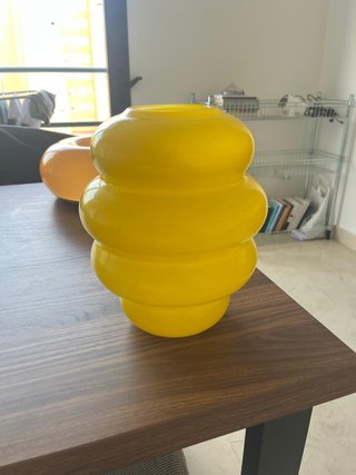Jarrón Decorativo Amarillo IKEA