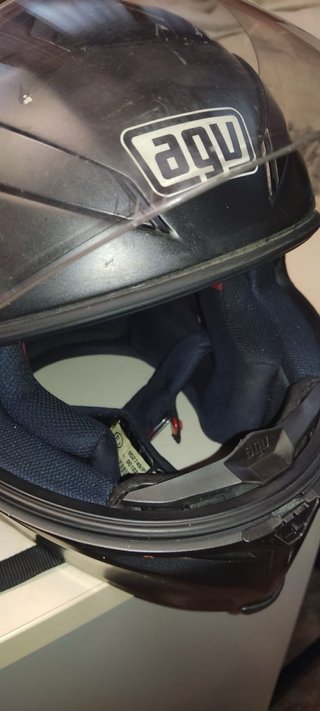 Casco Moto AGV Integral Negro