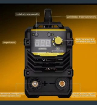 Máquina Soldar Inverter MMA200AE DEKO