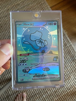 Mew ex Carta Pokémon