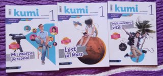 Libros de Kumi 1°secundaria,nuevos y forrados
