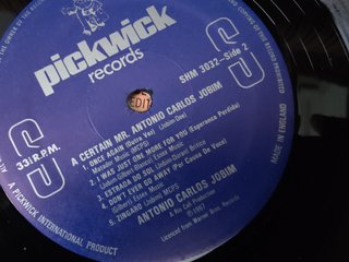 Antonio Carlos Jobim A Certain Mister Jobim LP