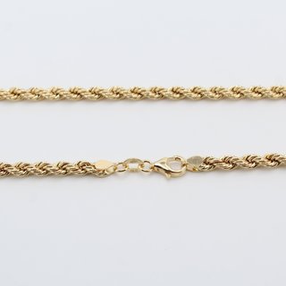 Cadena de oro de 18k. Peso: 15.37 gr.