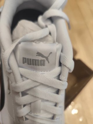 Deportivas Puma Blancas y Negras Nuevas Originales