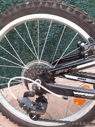 Bicicleta Infantil Conor WRC Invader X Roja 20