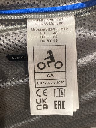 Chaqueta Moto BMW Aravis AIR Hombre nueva
