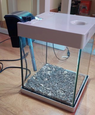 Acuario Nano Aqua LED Crystal 10L