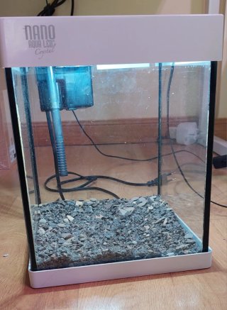Acuario Nano Aqua LED Crystal 10L