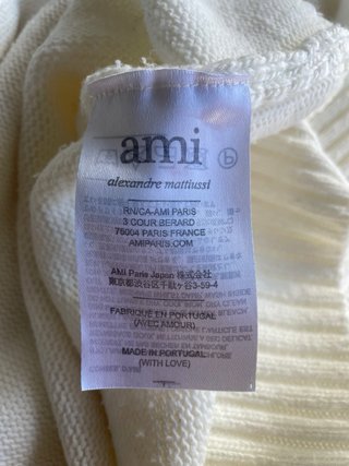 Jersey Ami Paris Corazón Rojo Talla L