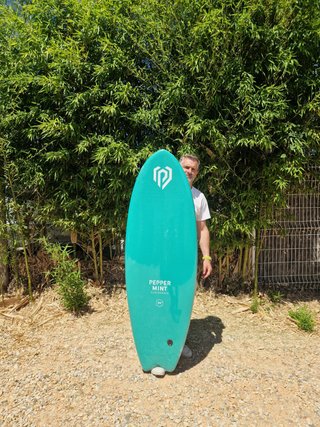 Tabla Surf Peppermint Mint Fish 5'6''