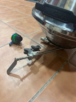 Barbacoa para barco con soporte