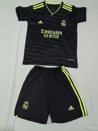Equipación Real Madrid Adidas Negra Talla M