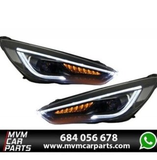Faros delanteros LED para Ford Focus MK3 look Xéno