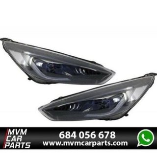Faros delanteros LED para Ford Focus MK3 look Xéno
