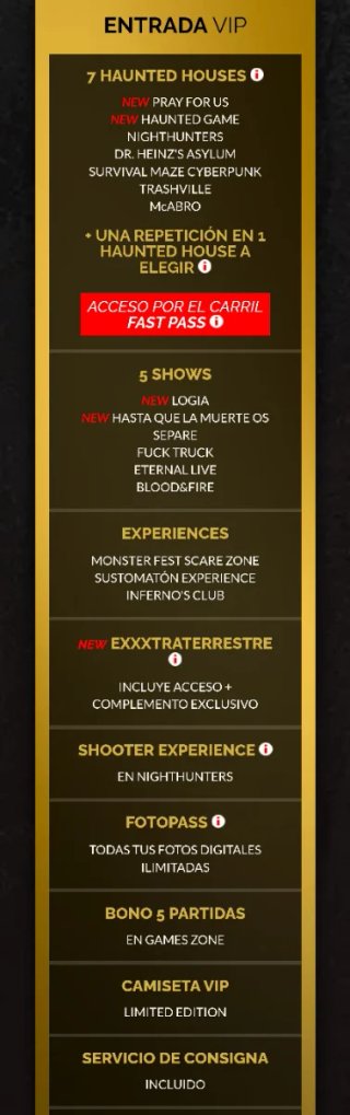 2 EXPERIENCIAS HORRORLAND 24 OCTUBRE