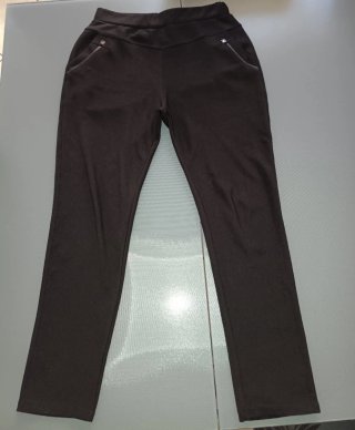Pantaloni skinny leggins donna elasticizzato tg L