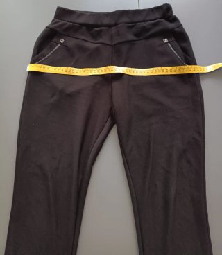 Pantaloni skinny leggins donna elasticizzato tg L
