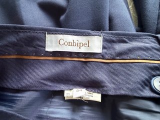 Pantaloni eleganti Conbipel blu TG.54