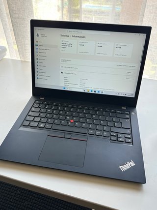 Portátil Lenovo Thinkpad L14 Negro