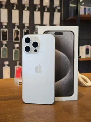 IPHONE 15 PRO MAX 256GB BLANCO 100% BATERIA