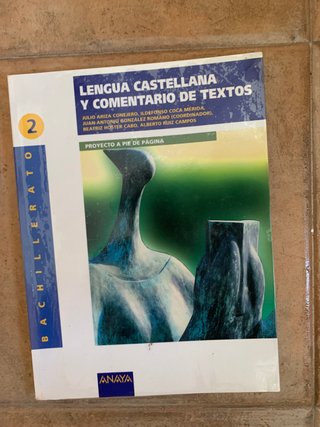 Lengua Castellana y Comentario de Texto 2