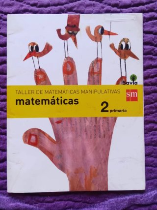 Libros taller de matemáticas manipulativas 2°prima