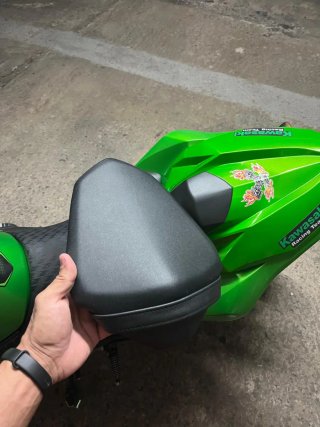 Kawasaki Z800 Negra y Verde