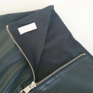 Liu Jo Gonna Similpelle Trapezio Nera